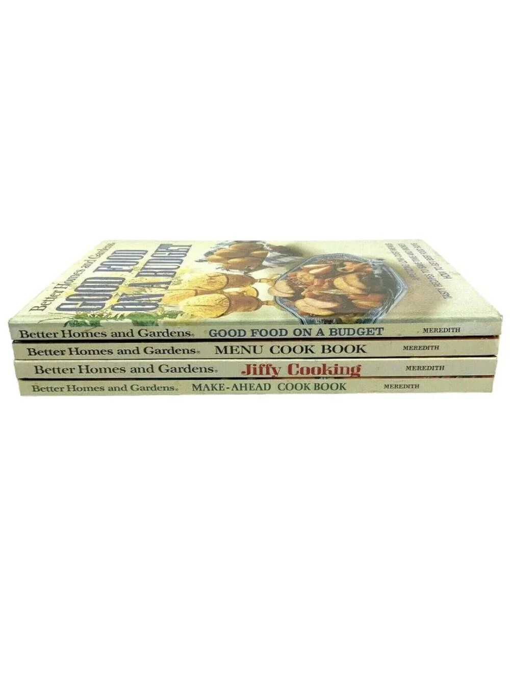 Better Homes & Gardens Cookbook Set Of 4 Budget Friendly Make Ahead Fast Meals